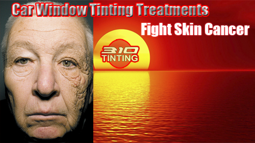Window tinting fight skin cancer